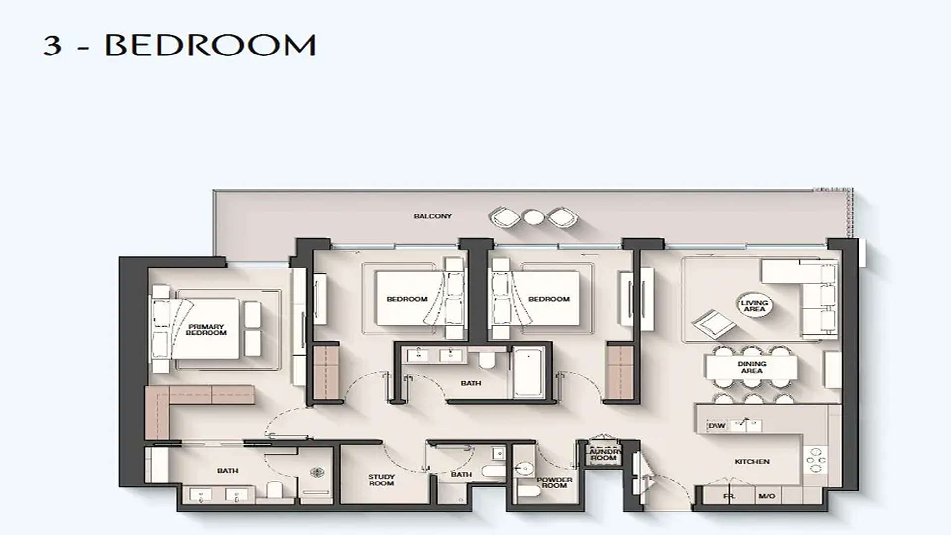 3 Bedroom